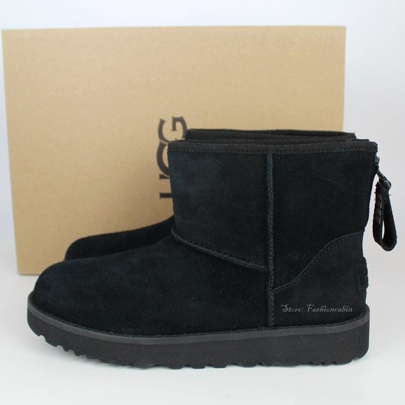 NEW UGG Classic Mini Logo Bootie Boot - Picture 1 of 16